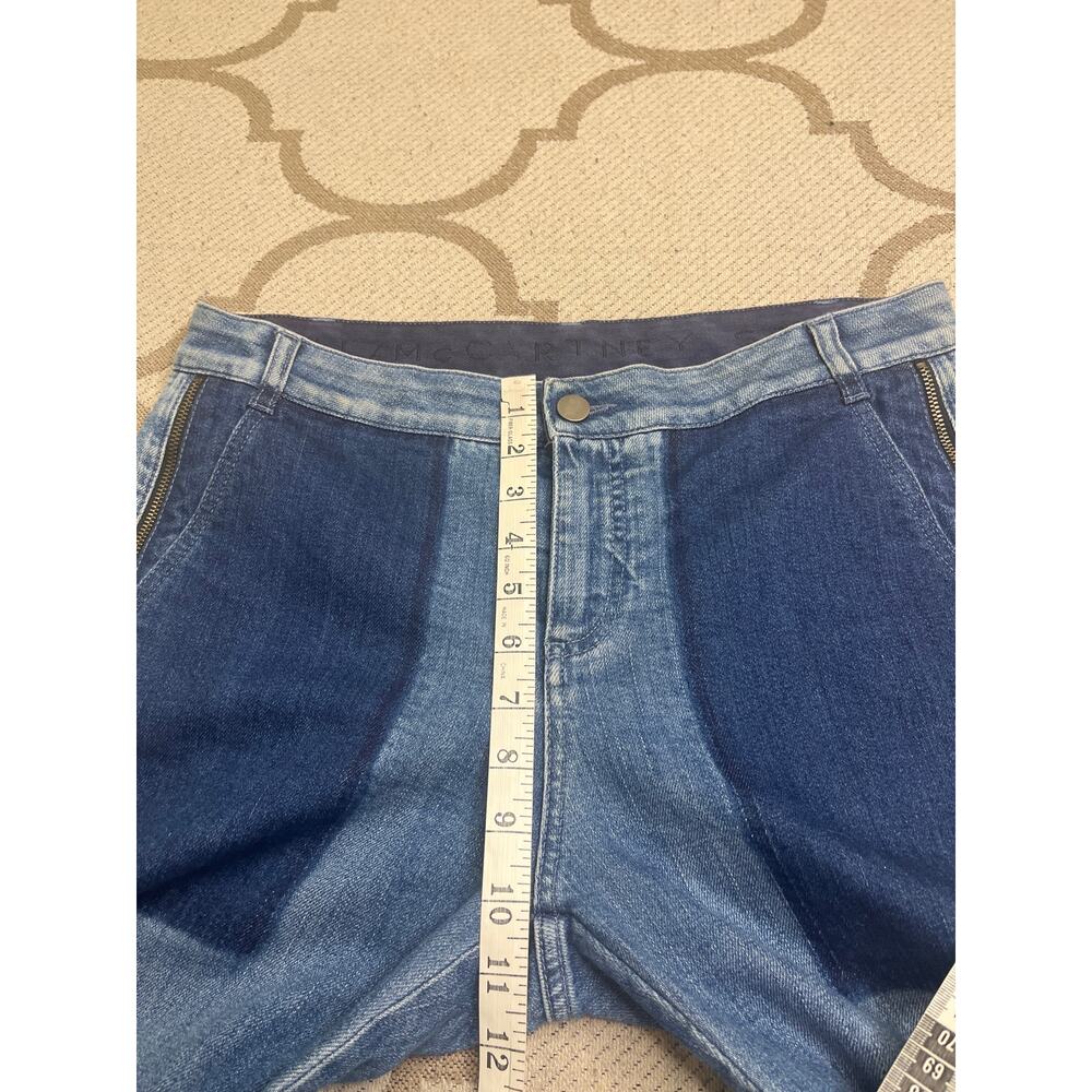 Stella Mccartney Side Zip Patchwork Knit Ankle Jo… - image 8